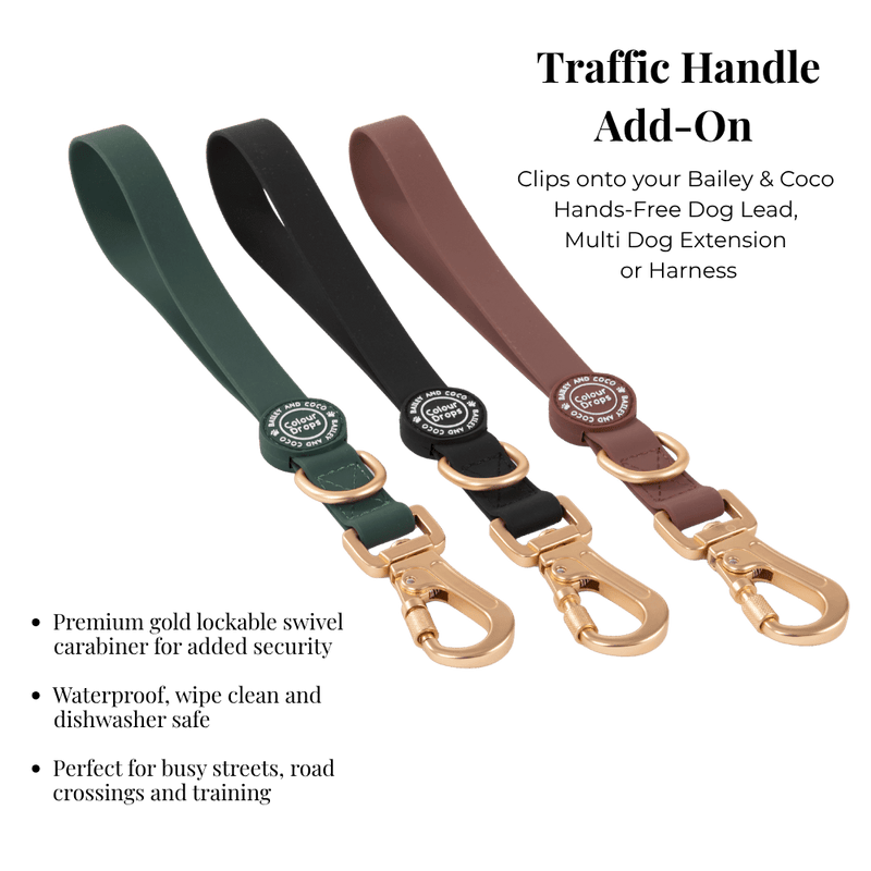 Hands-Free Double Ended Dog Lead Complete Set – Mulberry - Bailey and Coco (UK)