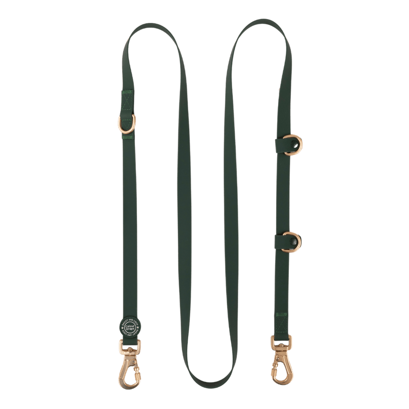Hands-Free Double Ended Dog Lead – Forest Green - Bailey and Coco (UK)
