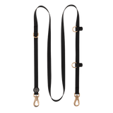 Hands-Free Double Ended Dog Lead – Jet Black - Bailey and Coco (UK)
