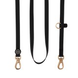 Hands-Free Double Ended Dog Lead – Jet Black - Bailey and Coco (UK)