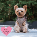 Heritage Plaid - Colour Drops - Lightweight & Adjustable Dog Harness, Lead, Collar & Dog Walking Bag Bundle - Bailey and Coco (UK)