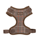 Heritage Plaid Dog Harness - Adjustable Neck Dog Harness