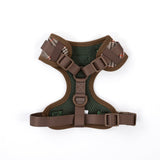 Heritage Plaid Dog Harness - Adjustable Neck Dog Harness - Bailey and Coco (UK)