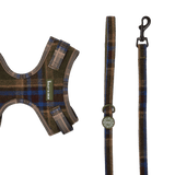 Lightweight Mini Dog Lead 5ft - Colour Drops - Mayfair Tweed - Bailey and Coco (UK)