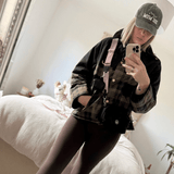 Mini Magnetic Snap Dog Walking Bag with Lavender Tweed Strap - Bailey and Coco (UK)