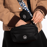 Mini Magnetic Snap Dog Walking Bag with Loves me, Loves me not Strap - Bailey and Coco (UK)