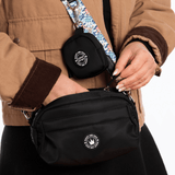 Mini Magnetic Snap Dog Walking Bag with Spring Dreams Strap - Bailey and Coco (UK)