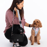 Mini Magnetic Snap Dog Walking Bag with Spring Dreams Strap - Bailey and Coco (UK)