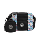 Mini Magnetic Snap Dog Walking Bag with Spring Dreams Strap - Bailey and Coco (UK)