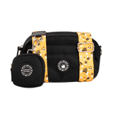 Mini Magnetic Snap Dog Walking Bag with Wanna - Bee Strap - Bailey and Coco (UK)