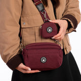 Mulberry Tweed Adjustable Dog Harness, Lead, Collar & Tweed Dog Walking Bag Bundle - Bailey and Coco (UK)