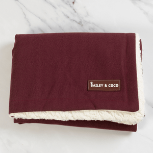Mulberry Tweed Dog Blanket - Bailey and Coco (UK)