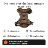 Oxford Tweed Adjustable Dog Harness, Lead, Collar & Dog Walking Bag Bundle - Bailey and Coco (UK)