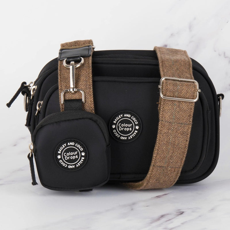 Oxford Tweed Strap for Dog Walking Bag - Bailey and Coco (UK)