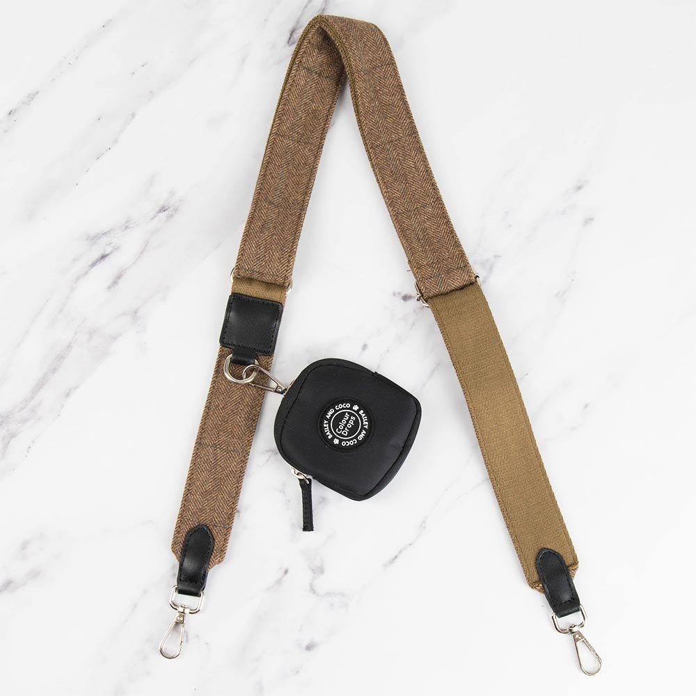 Oxford Tweed Strap for Dog Walking Bag - Bailey and Coco (UK)