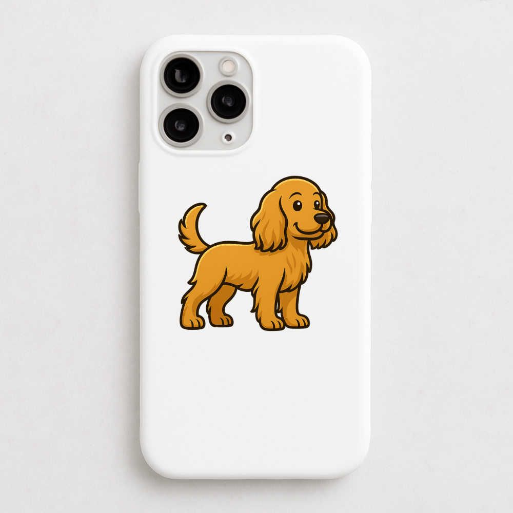 Personalised Cocker Spaniel Phone Case | iPhone 17, 16, 15 & More - Bailey and Coco (UK)