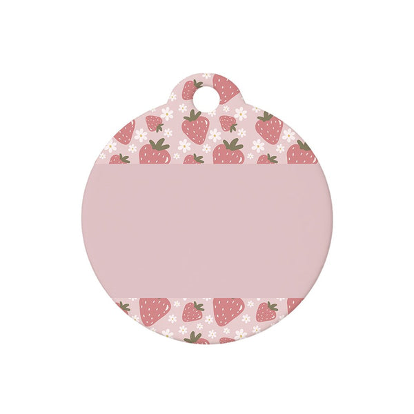 Personalised Dog ID Tag - Berry Blossom - Bailey and Coco (UK)