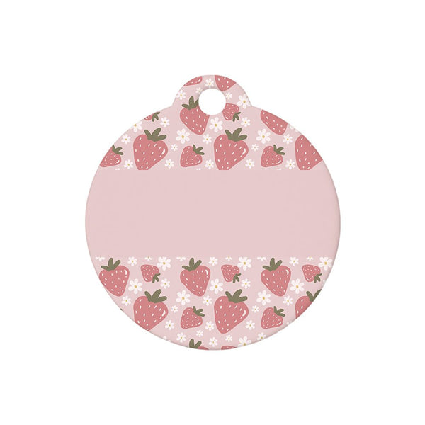 Personalised Dog ID Tag - Berry Blossom