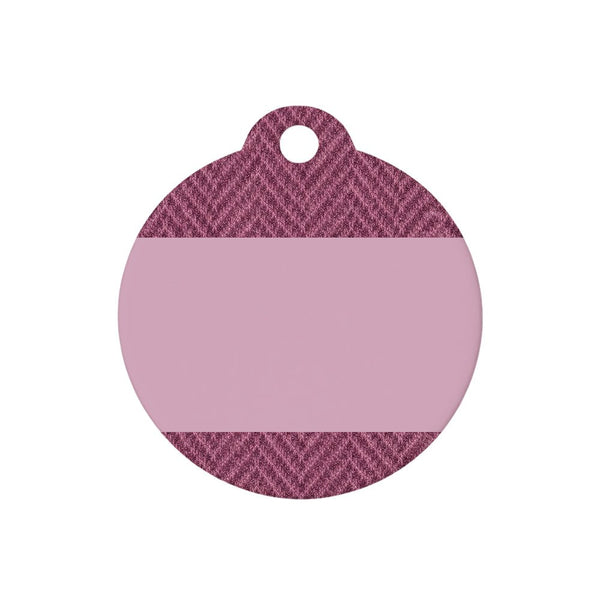 Personalised Dog ID Tag - Mulberry Tweed - Bailey and Coco (UK)