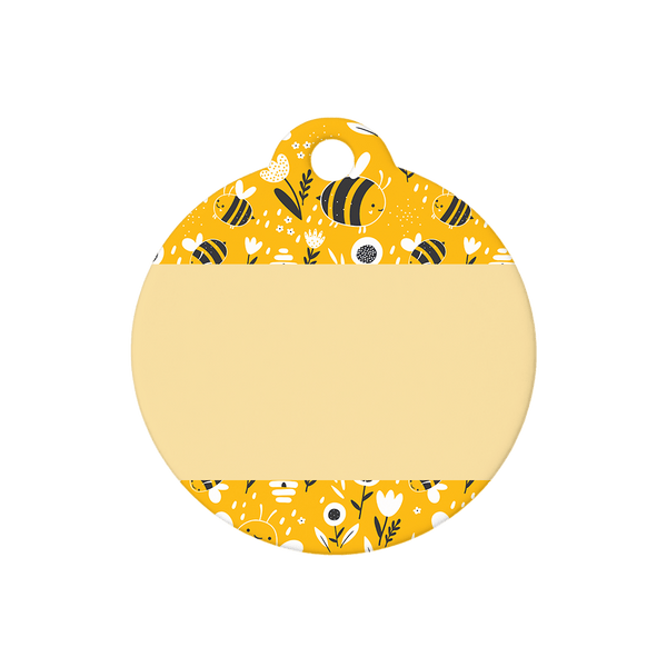 Personalised Dog ID Tag - Wanna-Bee - alternate view