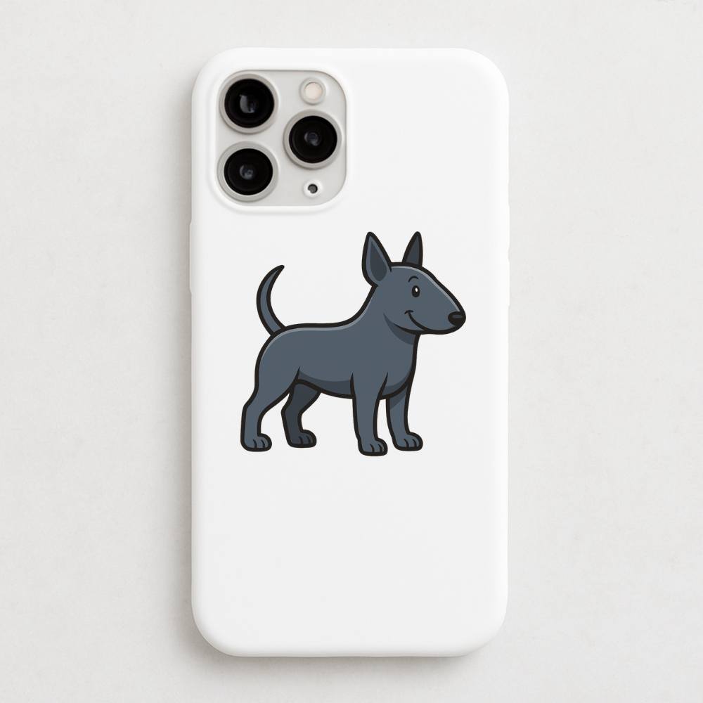 Personalised English Bull Terrier Phone Case | iPhone 17, 16, 15 & More - Bailey and Coco (UK)