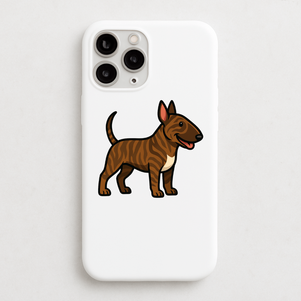 Personalised English Bull Terrier Phone Case | iPhone 17, 16, 15 & More - Bailey and Coco (UK)
