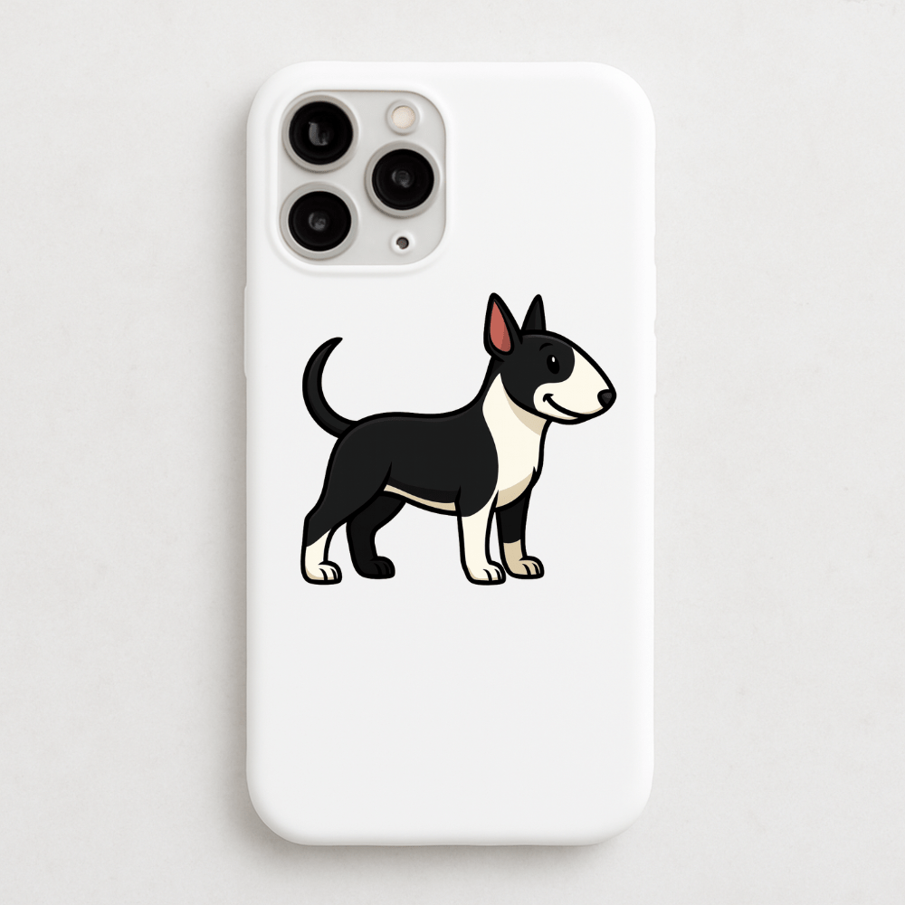 Personalised English Bull Terrier Phone Case | iPhone 17, 16, 15 & More - Bailey and Coco (UK)