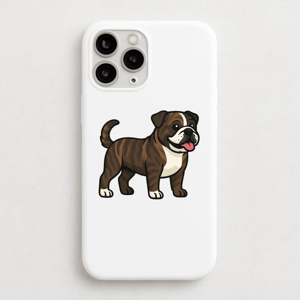 Personalised English Bulldog Phone Case | iPhone 17, 16, 15 & More - Bailey and Coco (UK)