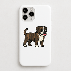 Personalised English Bulldog Phone Case | iPhone 17, 16, 15 & More - Bailey and Coco (UK)