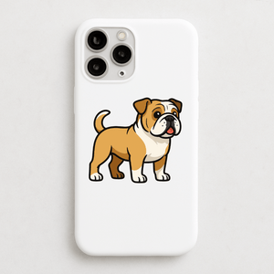 Personalised English Bulldog Phone Case | iPhone 17, 16, 15 & More - Bailey and Coco (UK)