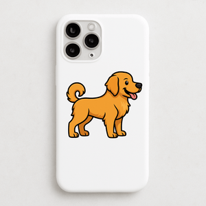 Personalised Golden Retriever Phone Case | iPhone 17, 16, 15 & More - Bailey and Coco (UK)