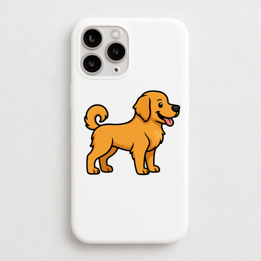 Personalised Golden Retriever Phone Case | iPhone 17, 16, 15 & More - Bailey and Coco (UK)