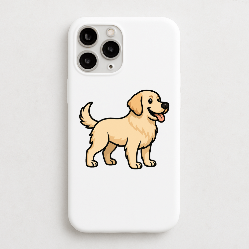 Personalised Golden Retriever Phone Case | iPhone 17, 16, 15 & More - Bailey and Coco (UK)