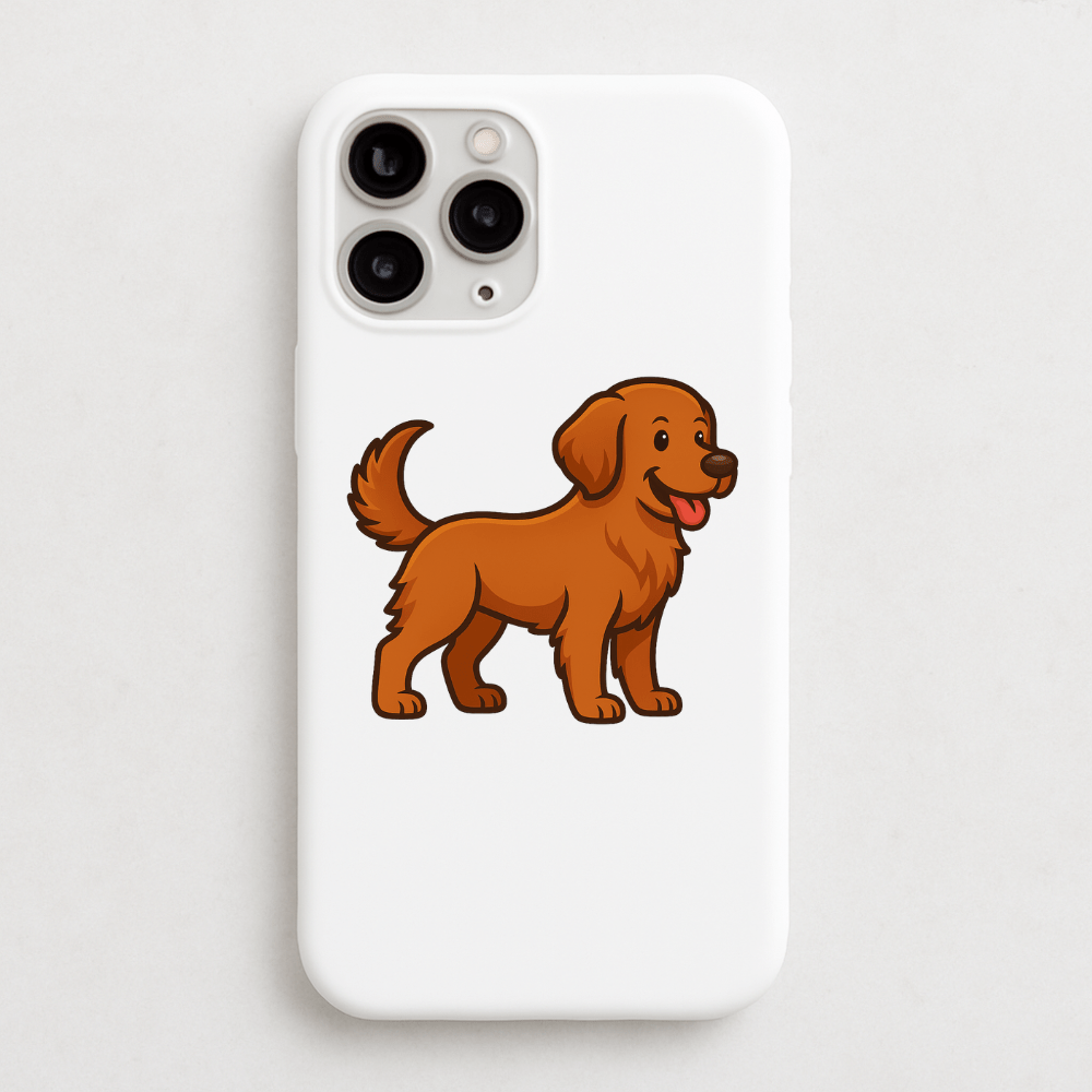 Personalised Golden Retriever Phone Case | iPhone 17, 16, 15 & More - Bailey and Coco (UK)
