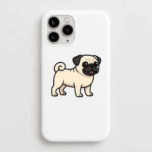 Personalised Pug Phone Case | iPhone 17, 16, 15 & More - Bailey and Coco (UK)