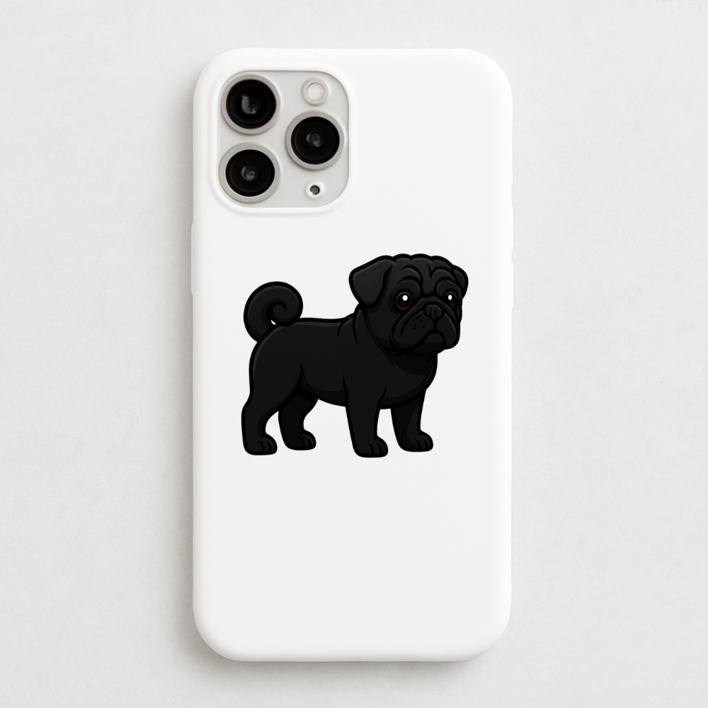 Personalised Pug Phone Case | iPhone 17, 16, 15 & More - Bailey and Coco (UK)