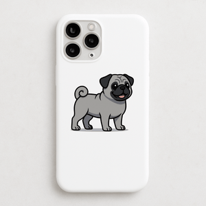 Personalised Pug Phone Case | iPhone 17, 16, 15 & More - Bailey and Coco (UK)