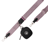 Plum Tweed Strap for Dog Walking Bag - Bailey and Coco (UK)