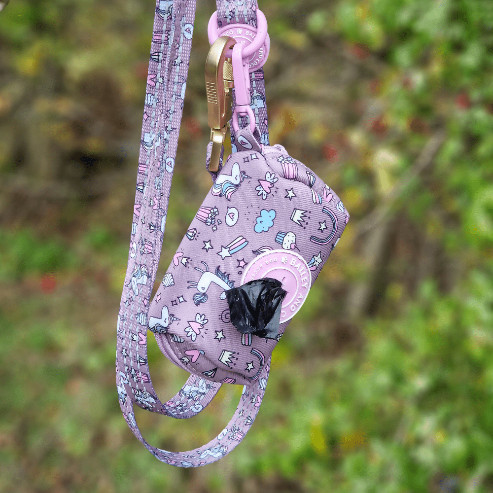 Poo Bag Holder - Colour Drops - Be Unique Unicorn - Bailey and Coco (UK)