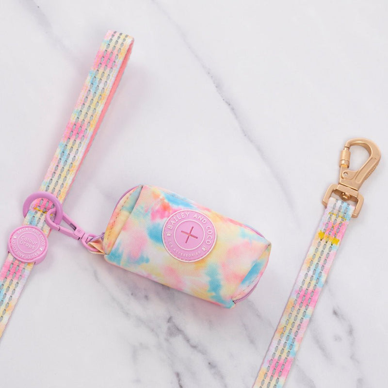 Poo Bag Holder - Colour Drops - Candy Floss - Bailey and Coco (UK)