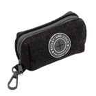 Poo Bag Holder - Colour Drops - Charcoal Tweed