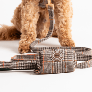 Poo Bag Holder - Colour Drops - Heritage Plaid - Bailey and Coco (UK)
