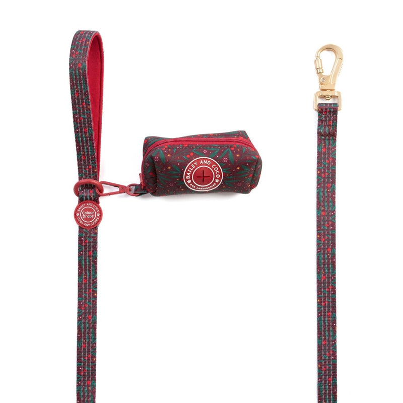 Poo Bag Holder - Colour Drops - Jingle Berry - Bailey and Coco (UK)