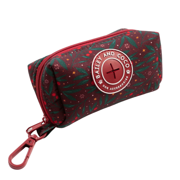 Poo Bag Holder - Colour Drops - Jingle Berry - Bailey and Coco (UK)