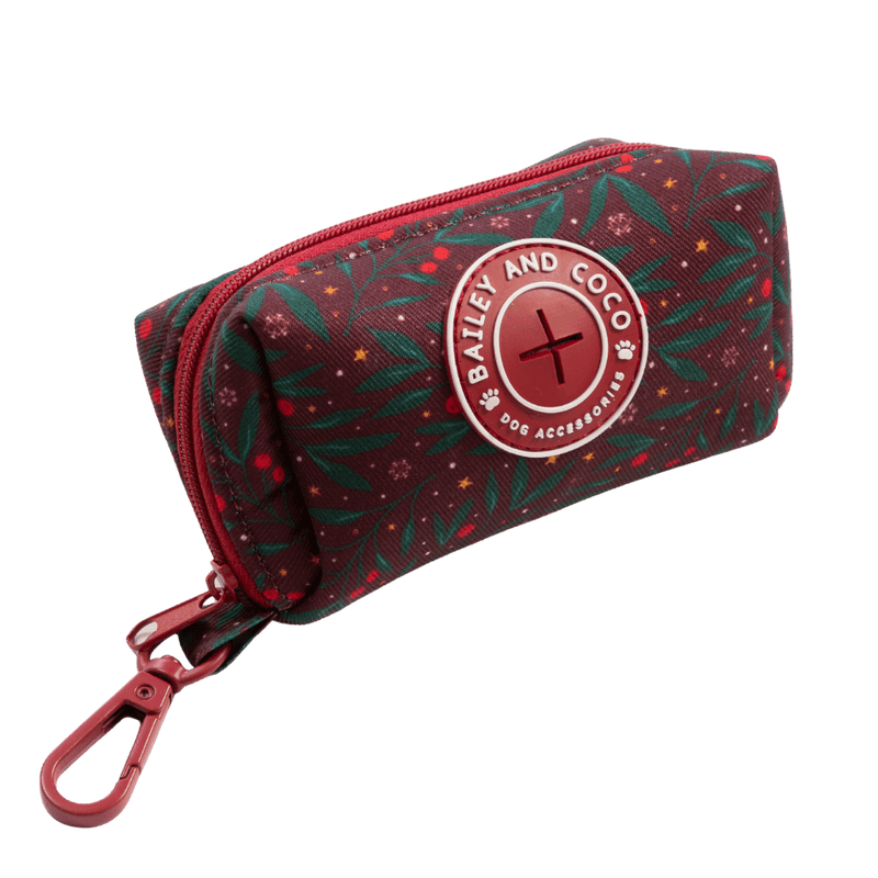 Poo Bag Holder - Colour Drops - Jingle Berry - Bailey and Coco (UK)