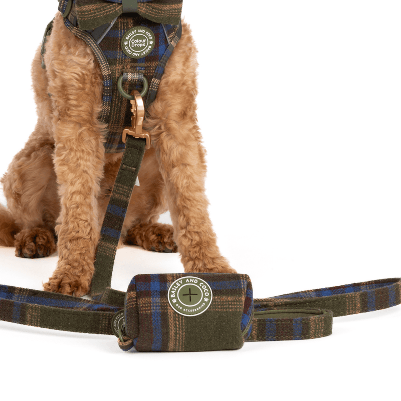 Poo Bag Holder - Colour Drops - Mayfair Tweed - Bailey and Coco (UK)