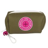Poo Bag Holder - COLOUR DROPS® - Olive it Hot - Bailey and Coco (UK)