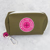 Poo Bag Holder - COLOUR DROPS® - Olive it Hot - Bailey and Coco (UK)