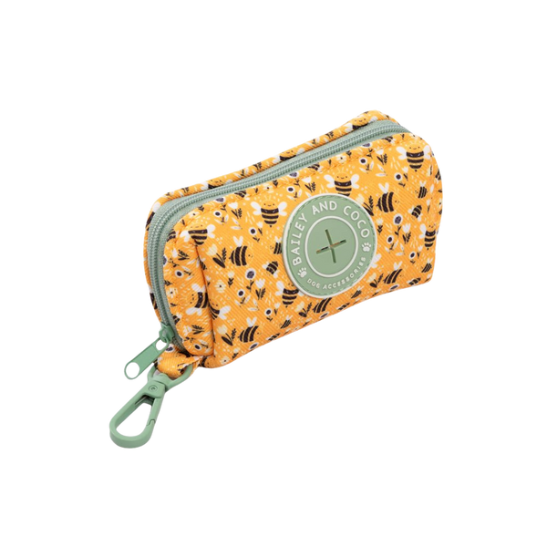 Poo Bag Holder - Colour Drops - Wanna - Bee - Bailey and Coco (UK)