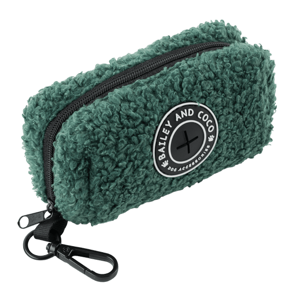 Poo Bag Holder - Emerald Teddy - Bailey and Coco (UK)